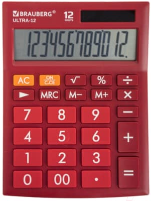 Калькулятор Brauberg ULTRA-12-WR / 250494