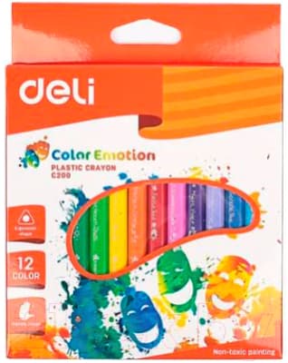 Восковые мелки Deli Color Emotion / C20000