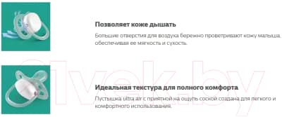 Набор пустышек Philips AVENT Ultra Air / SCF080/13 6