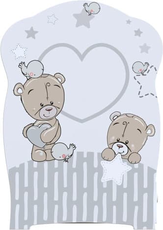 Детская кроватка VDK Forever Friеnds маятник-ящик 2