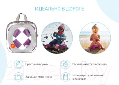 Дорожный горшок ROXY-KIDS HandyPotty / HP-250M 3