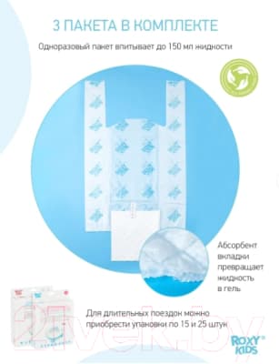 Дорожный горшок ROXY-KIDS HandyPotty / HP-255C 3