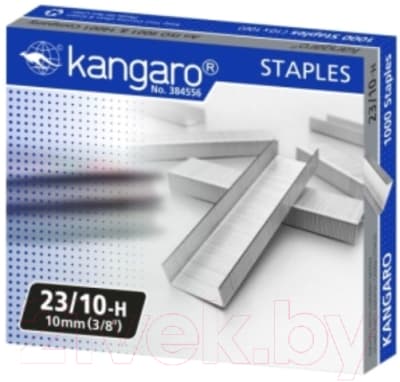 Скобы канцелярские Kangaro 23/10H