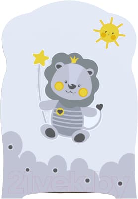 Детская кроватка VDK Happy Lion маятник-ящик 2