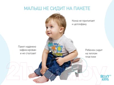 Дорожный горшок ROXY-KIDS HandyPotty / HP-250G 8