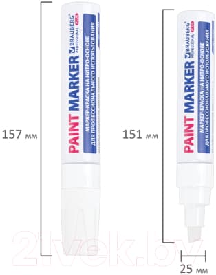 Маркер специальный Brauberg Professional Plus Jumbo / 151454 7