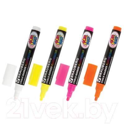 Набор маркеров Brauberg Pop-Art / 151535 2
