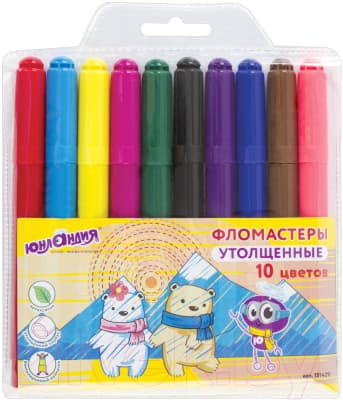 Фломастеры Юнландия Юнландик в Арктике / 151429