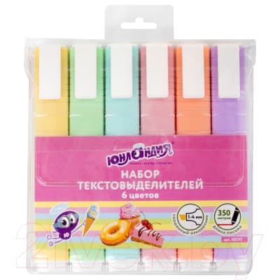 Набор маркеров Юнландия Colorstar Pastel / 151717