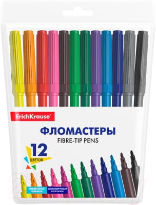 Фломастеры Erich Krause Basic / 53368