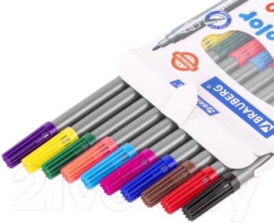 Фломастеры Brauberg Premium Dual-Tip / 151946 3