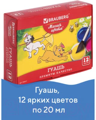 Гуашь Brauberg Магия цвета / 190557 2