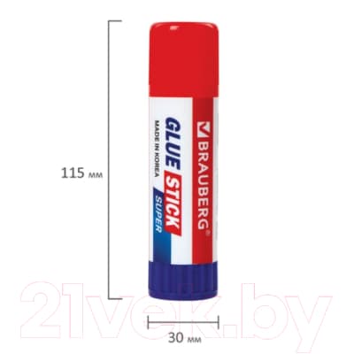 Клей-карандаш Brauberg Super / 229543 2
