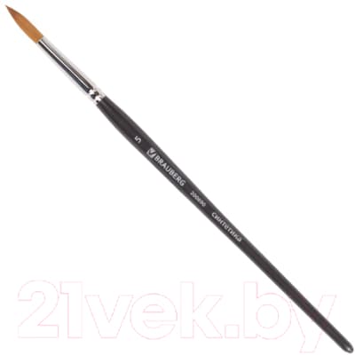 Кисть для рисования Brauberg Art Classic Синтетика мягкая 5 / 200690