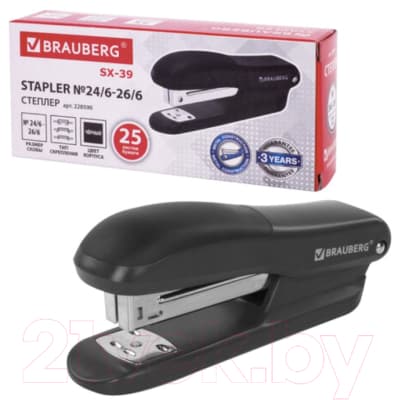 Степлер Brauberg SX-39 / 228590 9