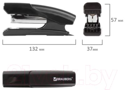 Степлер Brauberg Black Jack / 227764 4