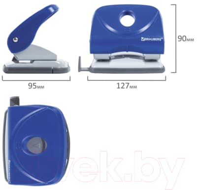 Дырокол Brauberg Original / 222543 5