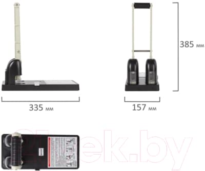 Дырокол Brauberg Heavy Duty / 226870 3