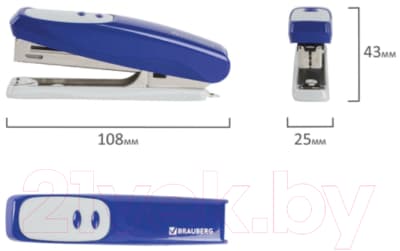 Степлер Brauberg Germanium / 226569 6
