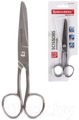 Ножницы канцелярские Brauberg Professional / 237102 10