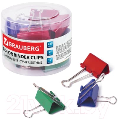 Зажим для бумаги Brauberg 221131 2