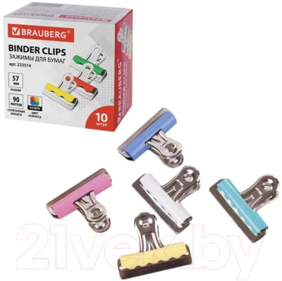 Зажим для бумаги Brauberg 223514 2