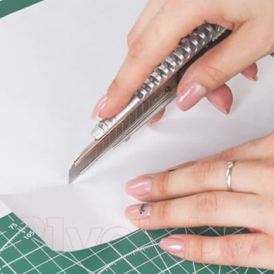 Нож канцелярский Brauberg Metallic / 236971 10