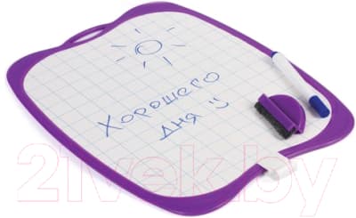 Доска для рисования Юнландия Маркерная двусторонняя / 236898 4