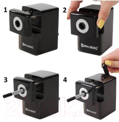 Точилка Brauberg Black Jack / 222516 10