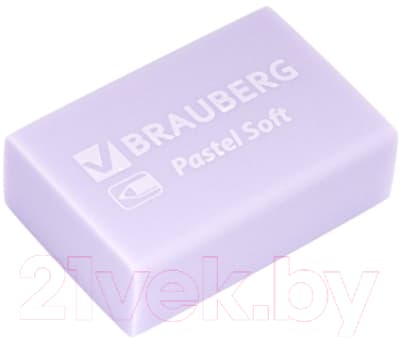 Набор ластиков Brauberg Pastel Soft / 229598 6