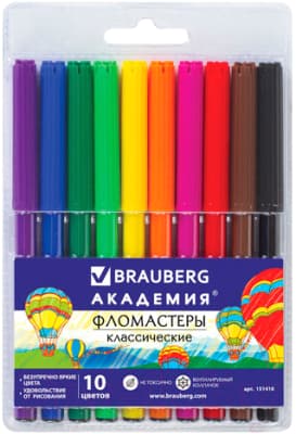 Фломастеры Brauberg Академия / 151410