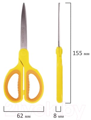 Ножницы канцелярские Brauberg Extra / 236450 7