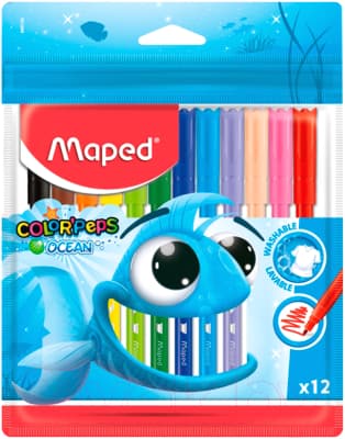 Фломастеры Maped Color Peps Ocean / 845720