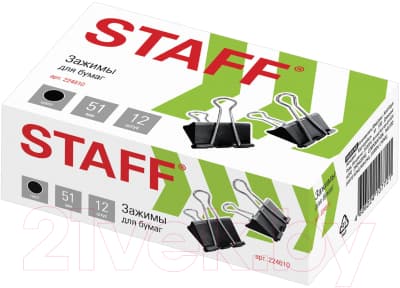 Зажим для бумаги Staff Staff / 224610