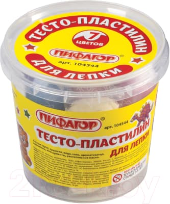 Пластилин Пифагор 104544