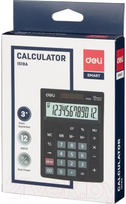 Калькулятор Deli E1519A 7