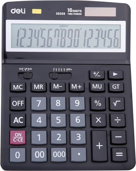 Калькулятор Deli E39259