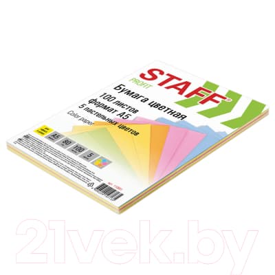 Набор цветной бумаги Staff Profit / 110891 3
