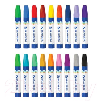 Восковые мелки Brauberg 222971 2