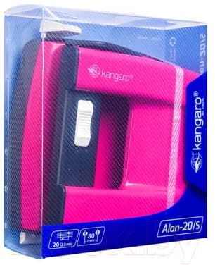 Дырокол Kangaro Aion-20/S / Aion-20/S-Fuchsia Pink 2