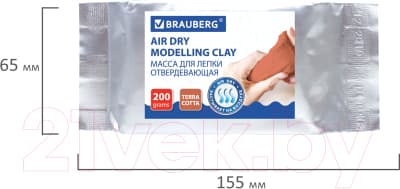 Пластилин скульптурный Brauberg 224442 5