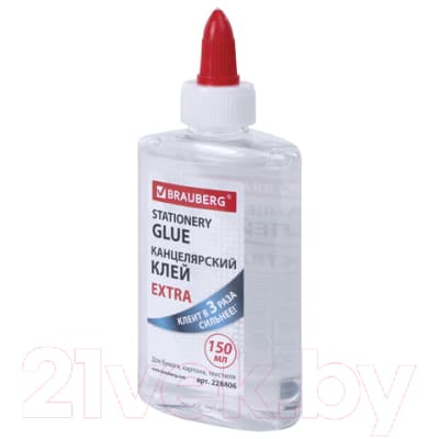 Клей силикатный Brauberg Extra / 228406 2