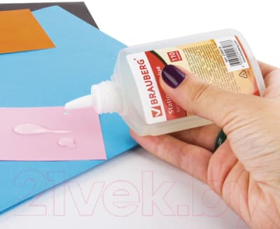 Клей силикатный Brauberg 228416 4