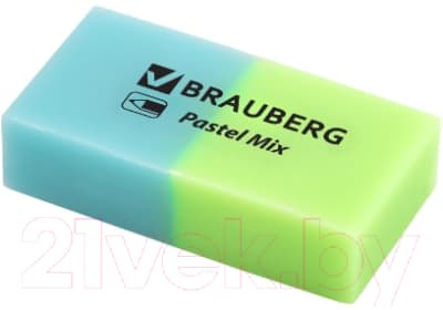 Набор ластиков Brauberg Pastel Mix / 229597 4