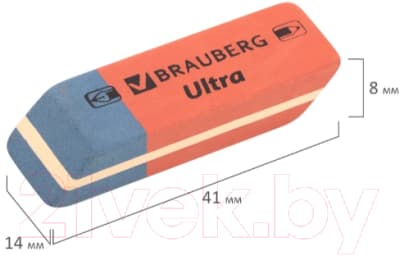 Набор ластиков Brauberg Ultra / 229599 3