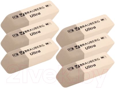 Набор ластиков Brauberg Ultra / 229600 2