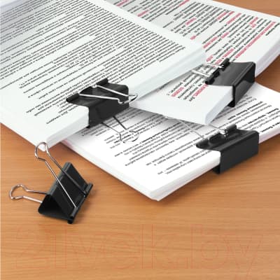 Зажим для бумаги Staff Everyday / 224609 5