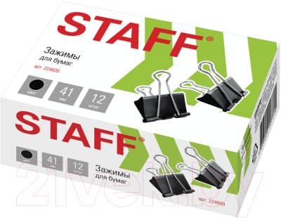 Зажим для бумаги Staff Everyday / 224609