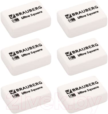 Набор ластиков Brauberg Ultra Square / 229603 2