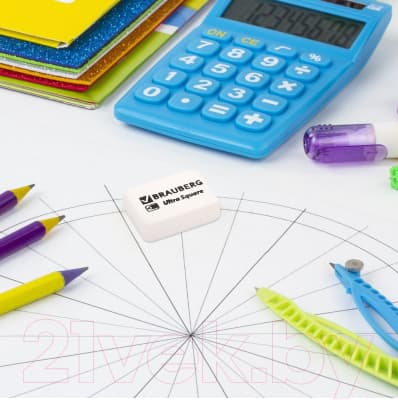 Набор ластиков Brauberg Ultra Square / 229603 5